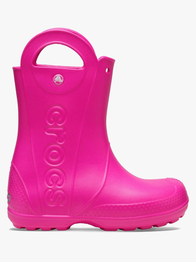 Crocs Handle It Gummistiefel, Pink Crush, 37-38, Kindergummistiefel, Kinderstiefel, Gummistiefel kinder, Kids von Crocs