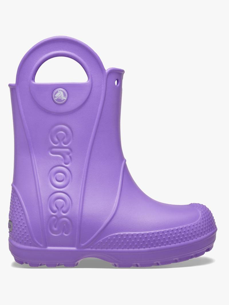 Crocs Handle It Gummistiefel, Purple Pulse, 36-37, Kindergummistiefel, Kinderstiefel, Gummistiefel kinder, Kids von Crocs