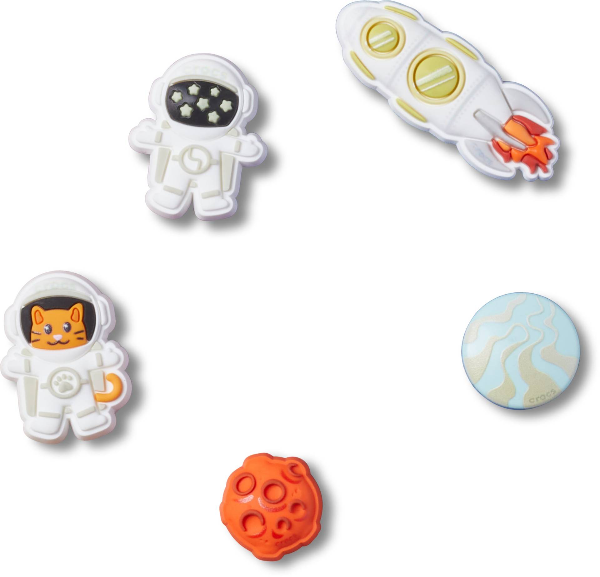 Crocs Jibbitz Astronaut 5er-Pack Crocs Jibbitz Astronaut 5er-Pack von Crocs