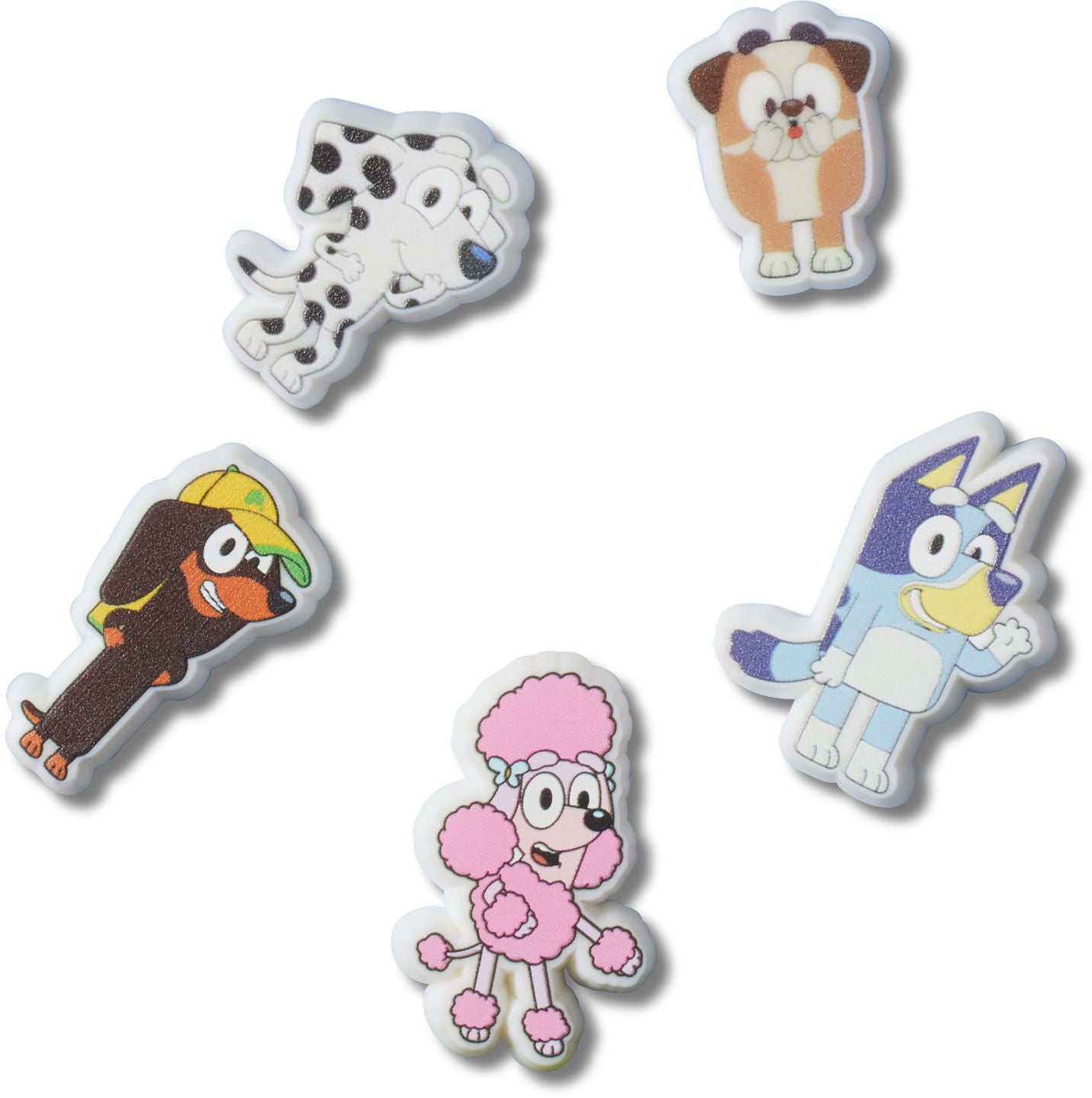 Crocs Jibbitz Bluey 5er-Pack Crocs Jibbitz Bluey 5er-Pack von Crocs