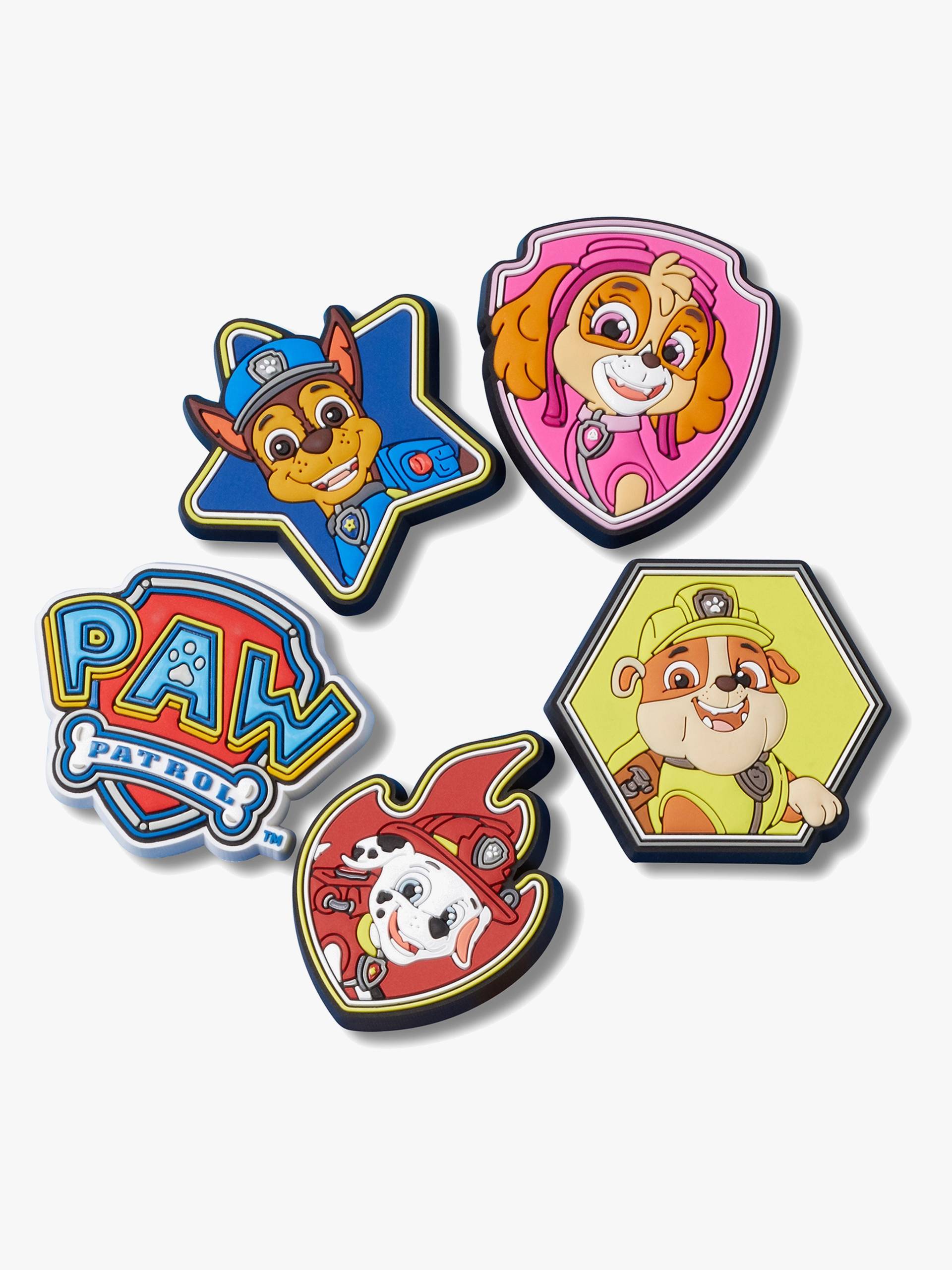 Crocs Jibbitz Paw Patrol Schuhverzierungen 5er-Pack Crocs Jibbitz Paw Patrol Schuhverzierungen 5er-Pack von Crocs