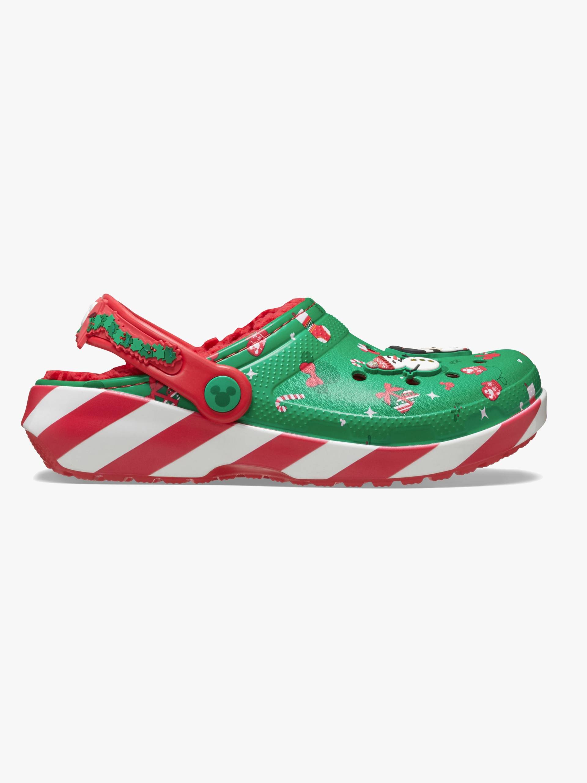 Crocs Micky Maus Classic Xmas Gefütterte Slipper, Multi, 28-29 von Crocs