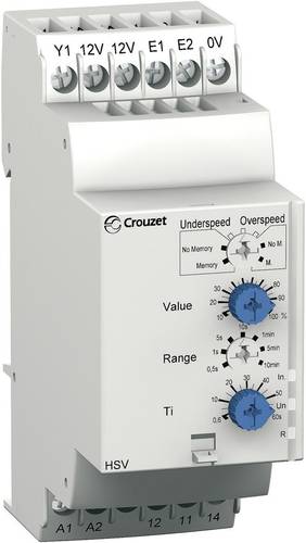 Crouzet Überwachungsrelais 24, 24 - 240, 240 V/DC, V/AC 1 Wechsler HSV 1St. von Crouzet