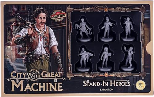 City of The Great Machine: Stand-In Heroes - Brettspiel - Englisch - Crowd Games von Crowd Games