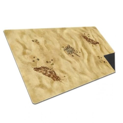 Crowd Games Onus! Traianus Neoprene Two Sided Playmat – Desert - 55x90cm Water-Resistant Game Mat, Non-Creasing Surface, Combine Multiple Mats for Epic Battles von Crowd Games