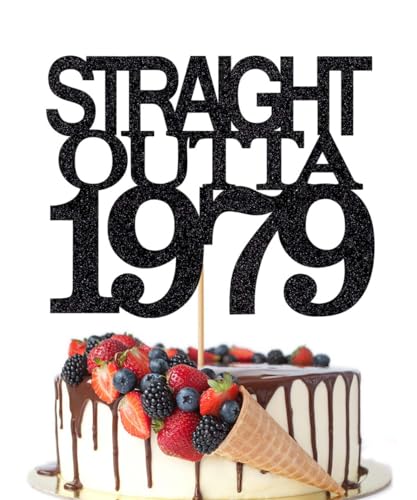 Crseniny Tortenaufsatz "Hello 45" mit Glitzer, gerade, Aufschrift "Hello 45", 45. Geburtstag, Aufschrift "45 Fabulous, Cheer to 45 Years", für Männer und Frauen, 45. Geburtstag/Hochzeit/Jahrestag, Crseniny Tortenaufsatz "Hello 45" mit Glitzer, gerade, Aufschrift "Hello 45", 45. Geburtstag, Aufschrift "45 Fabulous, Cheer to 45 Years", für Männer und Frauen, 45. Geburtstag/Hochzeit/Jahrestag, von Crseniny