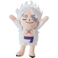 One Piece Monkey D. Luffy - Gear 5 (With GUM GUM Stretch functionallity!) Plüsch, 27 cm von Sakami Merchandise GmbH