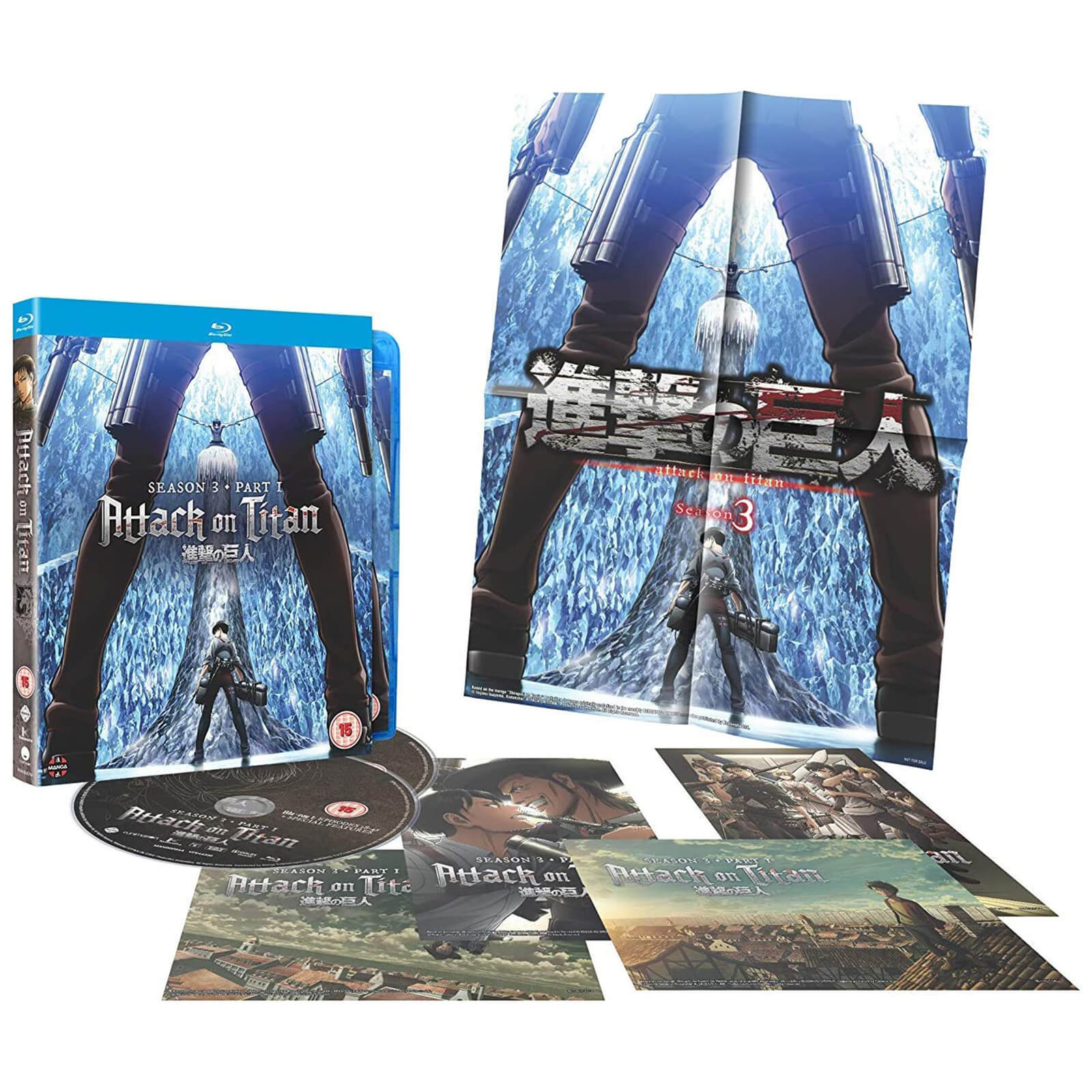 Attack on Titan: Staffel Drei Teil Eins - Sammlerausgabe Attack on Titan: Staffel Drei Teil Eins - Sammlerausgabe von Crunchyroll