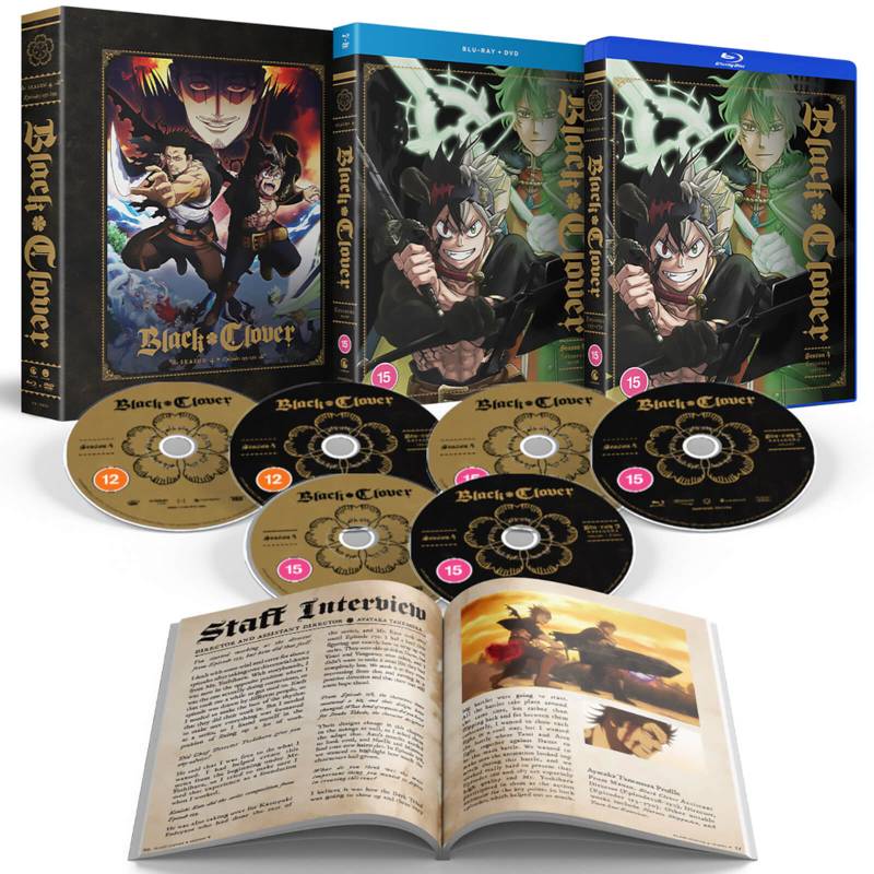 Black Clover Complete Season 4/ Combo Limited Edition von Crunchyroll