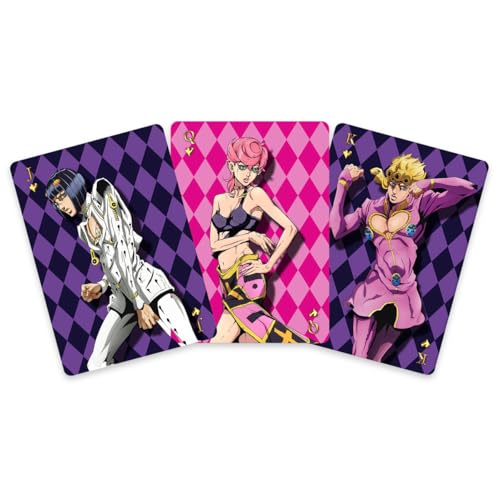Crunchyroll - JoJo’s Bizarre Adventure - 52 Spielkarten - Poker, Kartenspiel, Deck, Playing Cards - original & lizensiert Crunchyroll - JoJo’s Bizarre Adventure - 52 Spielkarten - Poker, Kartenspiel, Deck, Playing Cards - original & lizensiert von Crunchyroll