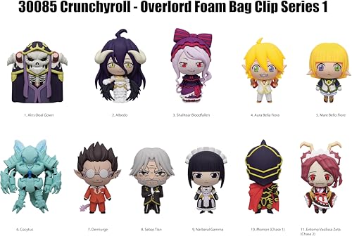 Crunchyroll Overlord 3D-Schaumstoff-Taschenclip, 24 Stück, PDQ Crunchyroll Overlord 3D-Schaumstoff-Taschenclip, 24 Stück, PDQ von Crunchyroll