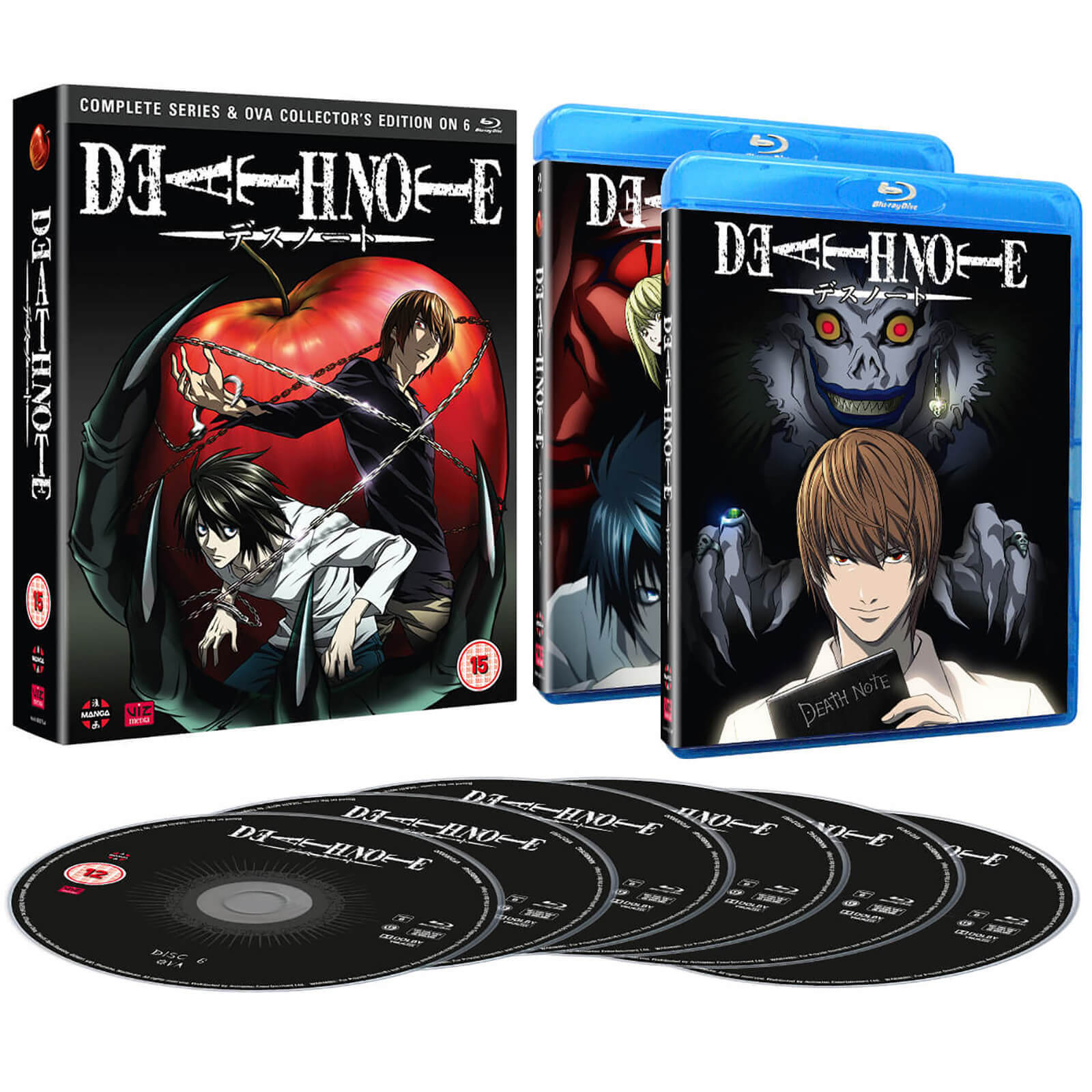 Death Note Komplette Serie und OVA - Sammleredition Death Note Komplette Serie und OVA - Sammleredition von Crunchyroll