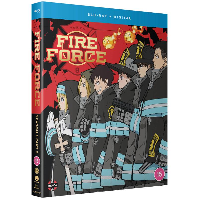 Fire Force Staffel 1 Teil 2 (Episoden 13-24) von Crunchyroll