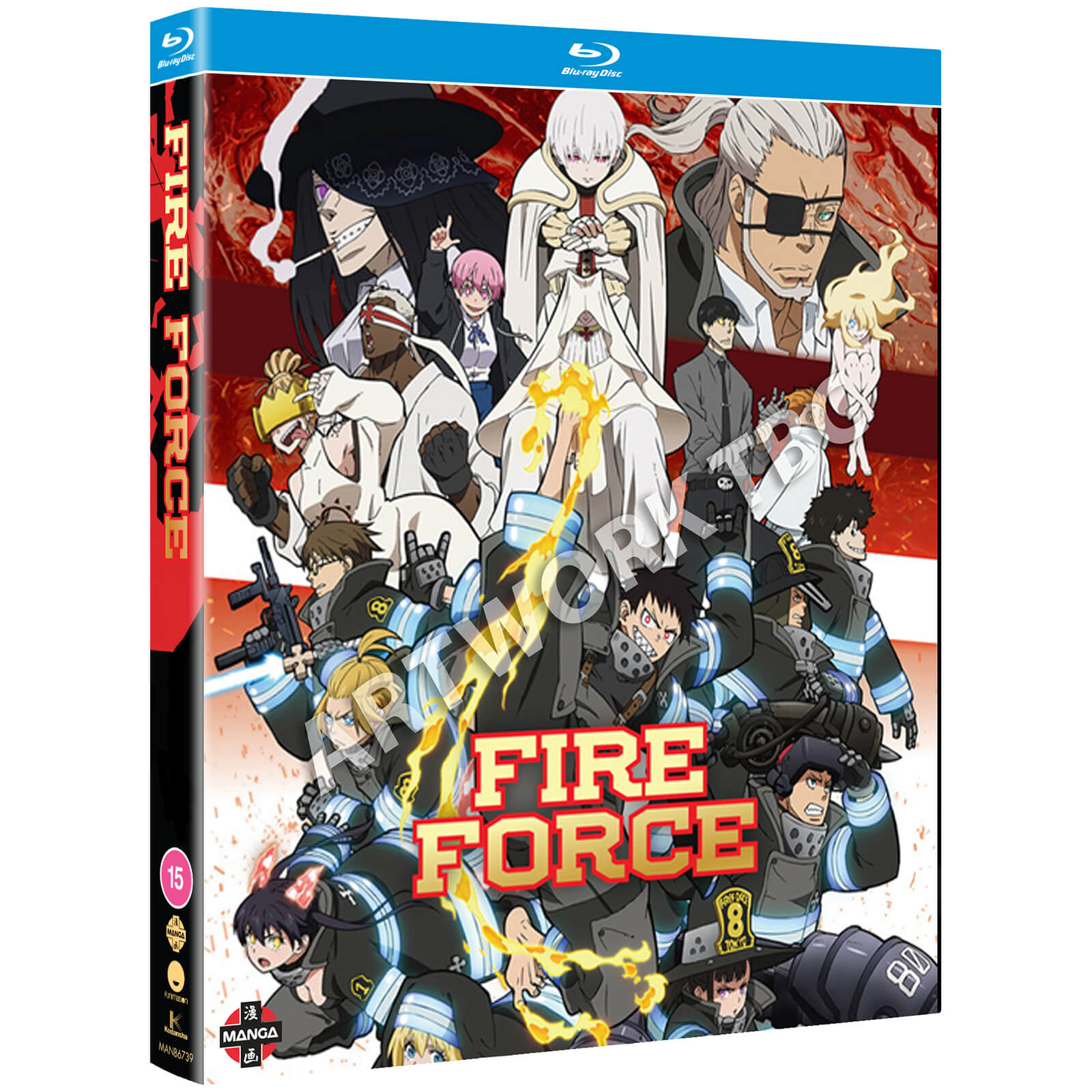 Fire Force Staffel 2 Teil 1 - Blu-ray/DVD Combo + Digital Copy von Crunchyroll