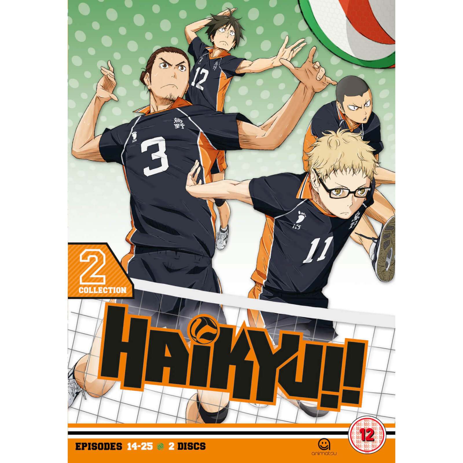 Haikyu!! Staffel 1: Sammlung 2 Haikyu!! Staffel 1: Sammlung 2 von Crunchyroll