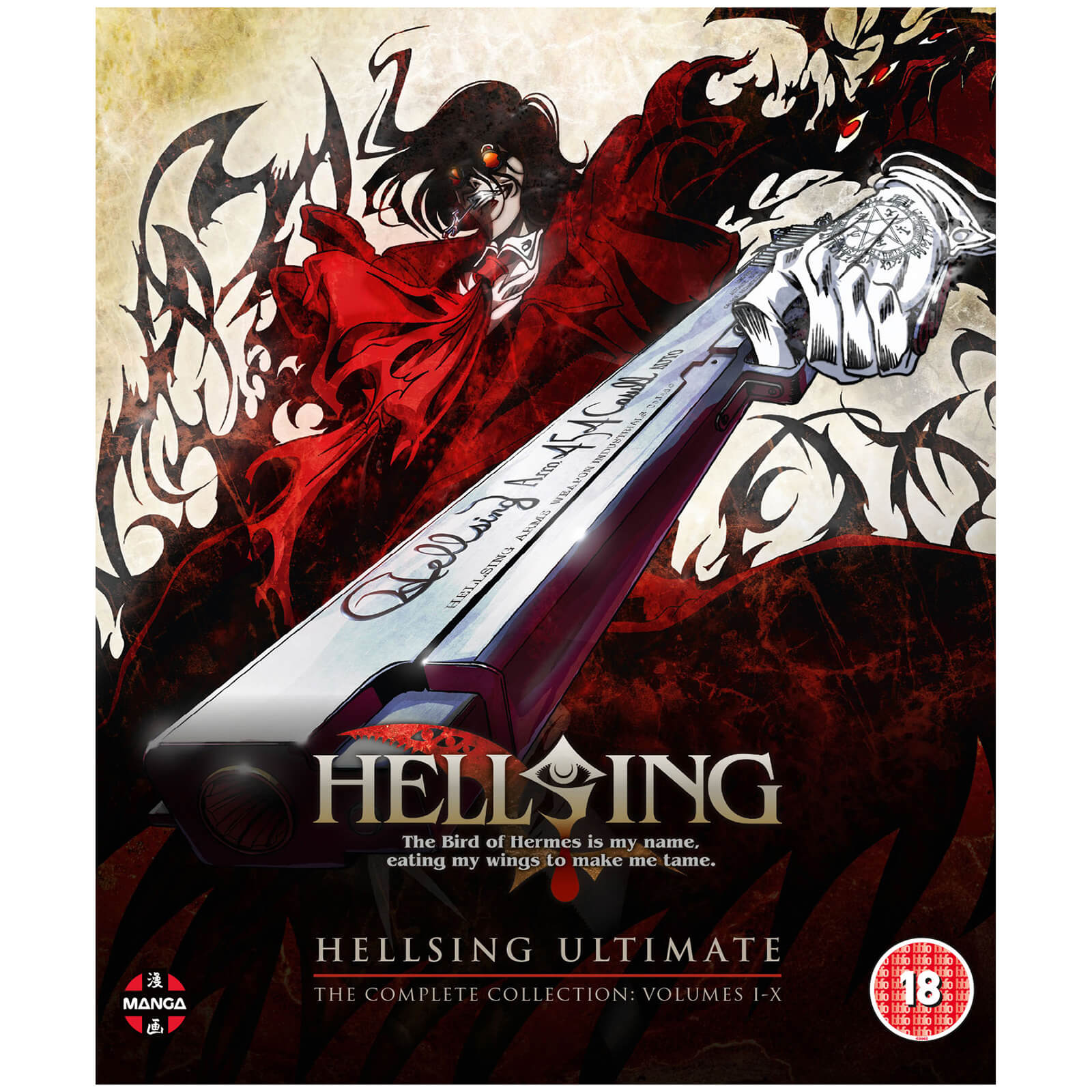 Hellsing Ultimate - Band 1-10 Vollständige Sammlung von Crunchyroll
