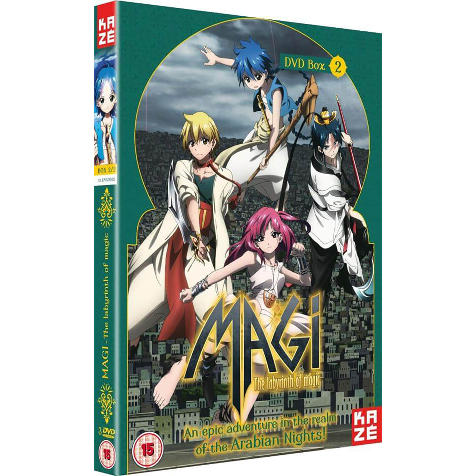 Magi Das Labyrinth der Magie - Staffel 1: Teil 2 Magi Das Labyrinth der Magie - Staffel 1: Teil 2 von Crunchyroll
