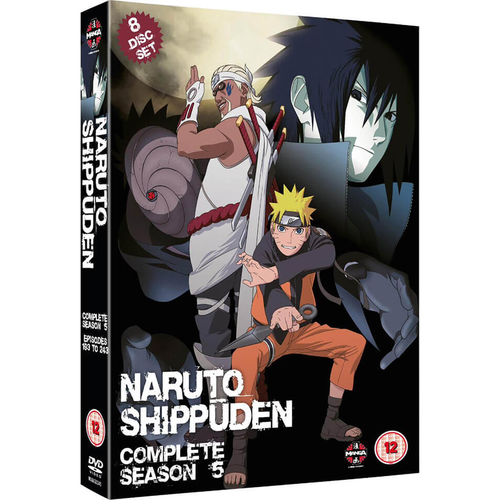 Naruto Shippuden - Staffel 5 Box-Set (Episoden 193-243) von Crunchyroll