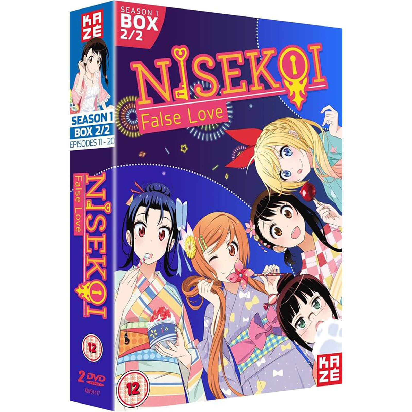 Nisekoi: Falsche Liebe - Staffel 1 Teil 1 (Episoden 1-10) von Crunchyroll