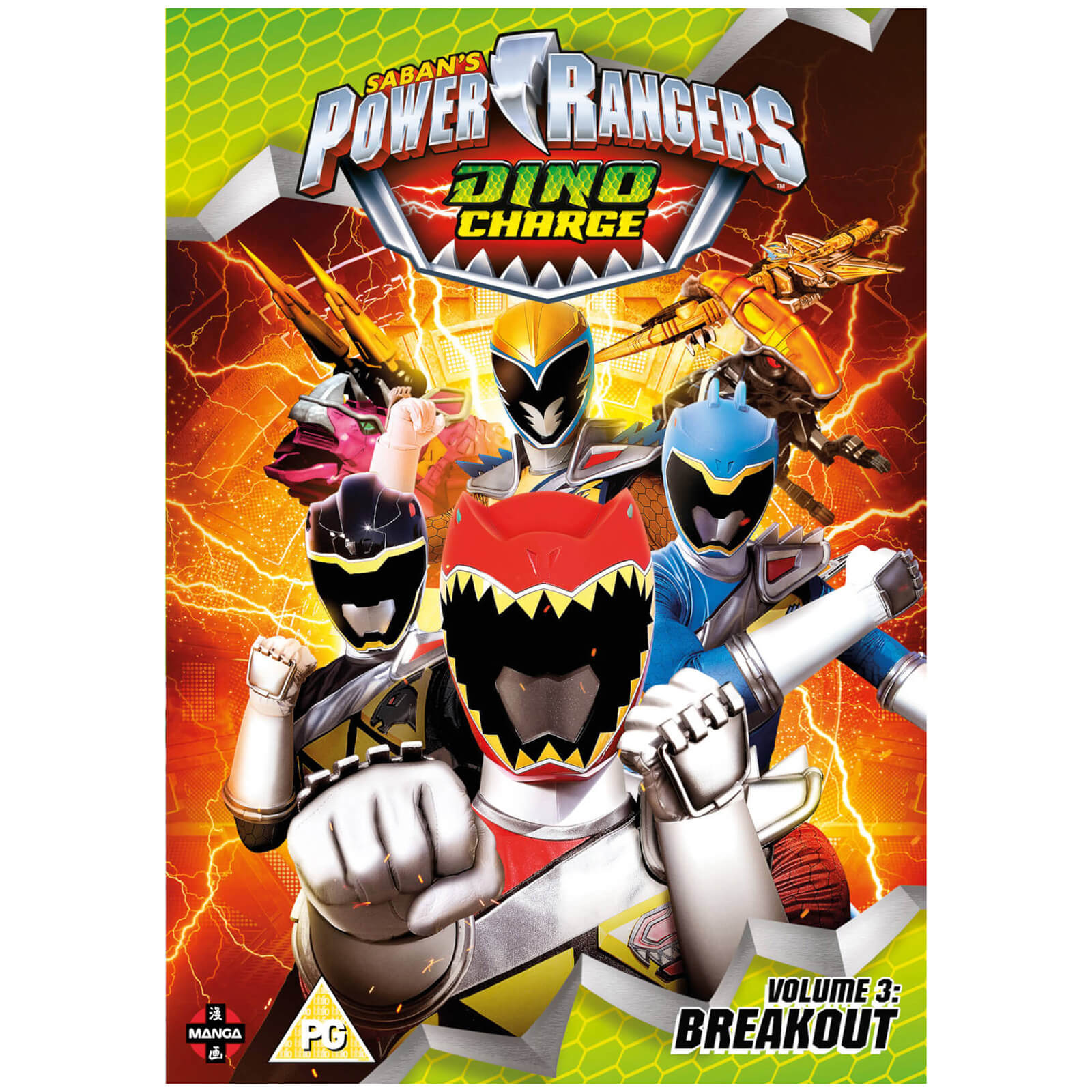 Power Rangers Dino Charge: Breakout (Band 3) Episoden 9-12 von Crunchyroll