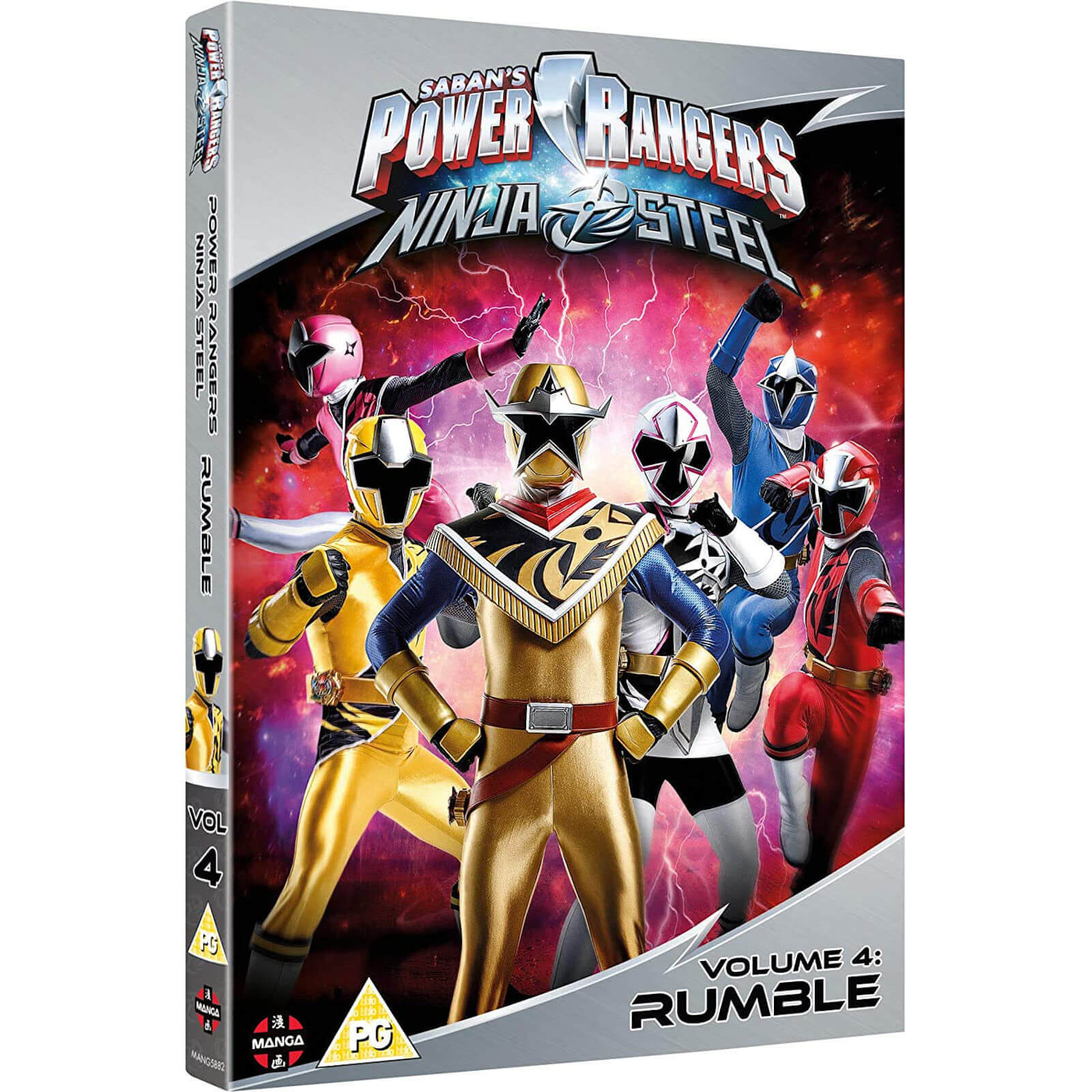 Power Rangers Ninja Steel: Das königliche Rumpeln (Band 4) Episoden 13-16 & Halloween von Crunchyroll