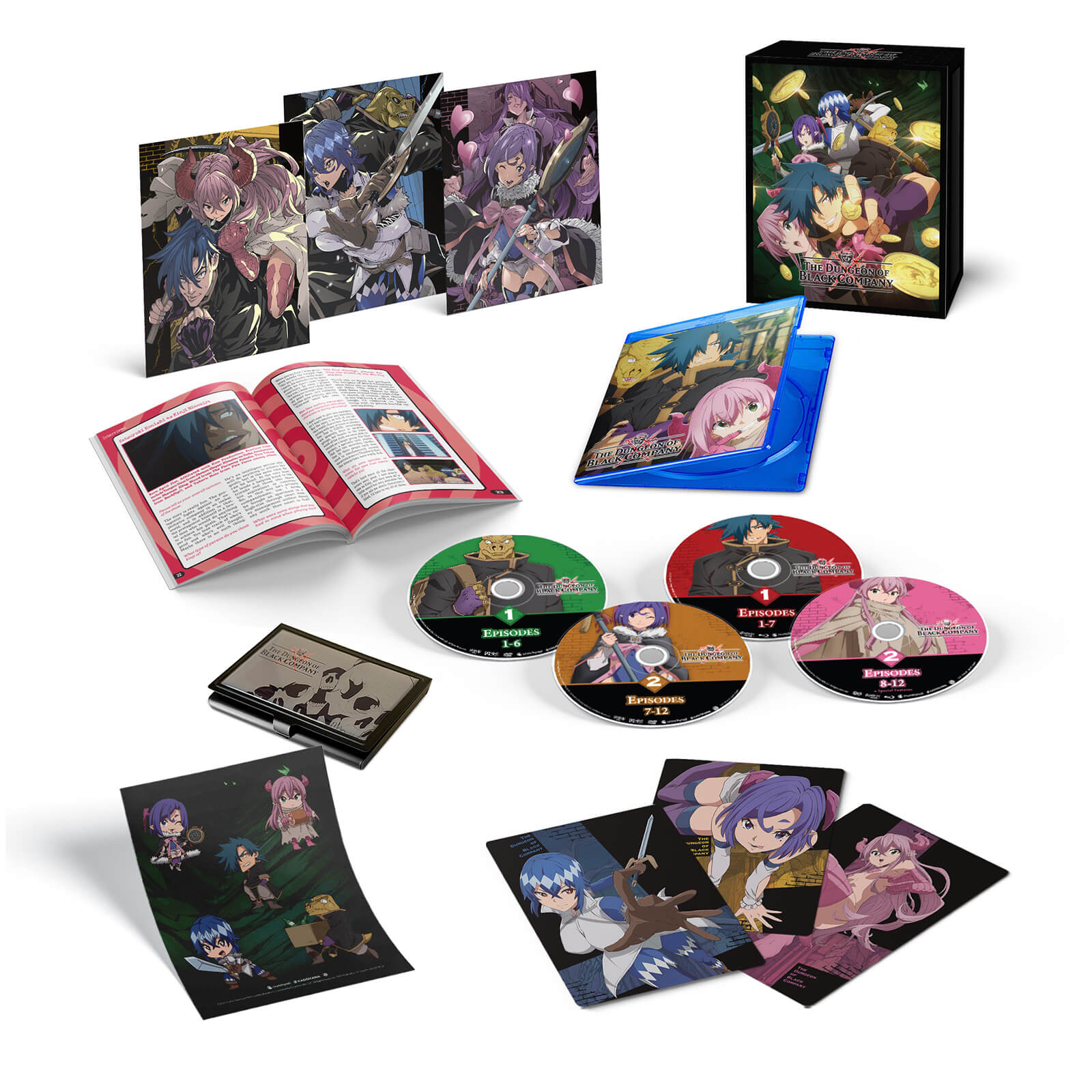 The Dungeon of Black Company - The Complete Season Limited Edition von Crunchyroll