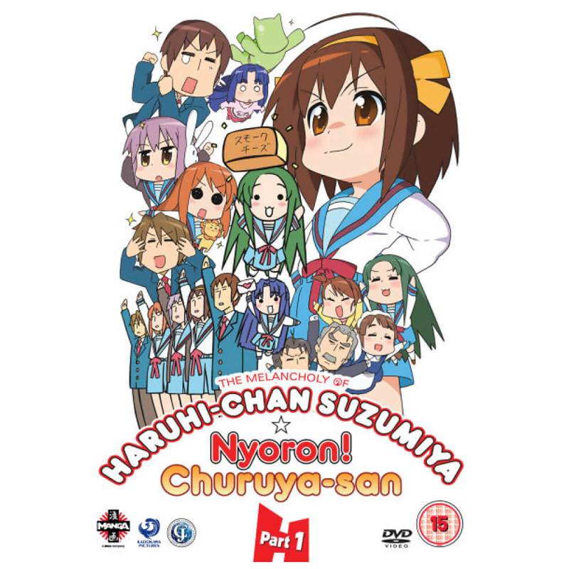 The Melancholy of Haruhi-Chan Suzumiya and Nyoron! Churuya-san Collection 1 von Crunchyroll