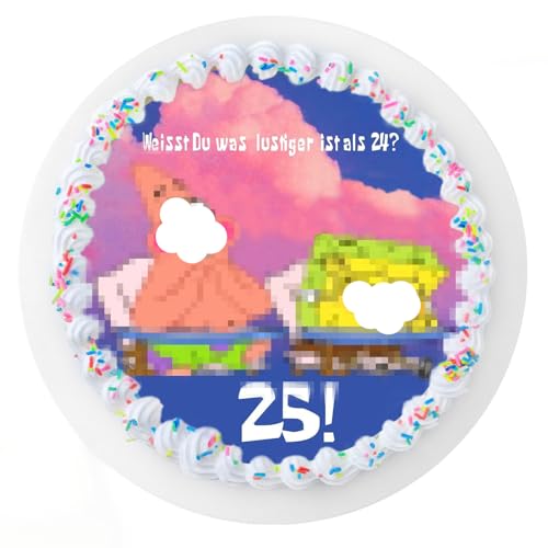 Geburtstag 25th Tortenaufleger - Foto Kuchen Tortendeko Essbar, Esspapier, Fondantpapier - Cake Decoration 25 Geburtstag 25th Tortenaufleger - Foto Kuchen Tortendeko Essbar, Esspapier, Fondantpapier - Cake Decoration 25 von Crunier