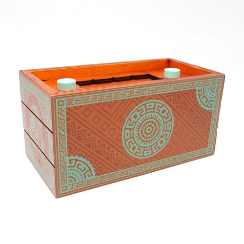 Crux Puzzles Maya-Puzzlebox – lustige Holz-Puzzlebox mit zwei versteckten Fächern Crux Puzzles Maya-Puzzlebox – lustige Holz-Puzzlebox mit zwei versteckten Fächern von Crux Puzzles