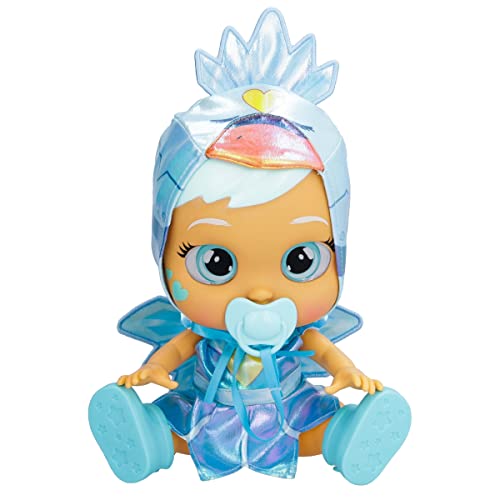 CRY BABIES Stars Sydney - Interactive Puppe, die echte Tränen weint mit ausziehbarem Outfit!-Geschenk Spielzeug für Kinder ab 18 Monaten von Cry Babies Magic Tears