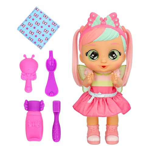 Cry Babies Bella Morning Routine, Interaktive Babypuppe, Erledigt 3 Morgenroutinen, Klatscht & Tanzt und ihre Augen Leuchten auf, Inklusive 6 Accessoire, Kinder ab 3 Jahren von Cry Babies