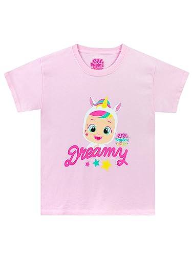 Cry Babies T-Shirt für Mädchen | Magic Tears Dreamy Puppen-Kinder-T-Shirt| Bequeme Baumwoll-Kinderkleidung | Offizielle Merchandising-Artikel | 98 von Cry Babies Magic Tears
