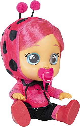 CRY BABIES Dressy Lady der Marienkäfer - Interaktive Spiel- & Funktionspuppe, die echte Tränen weint; mit bunten Haaren und an- ausziehbarer Kleidung - Geschenk Puppe für Kinder ab 2 Jahren CRY BABIES Dressy Lady der Marienkäfer - Interaktive Spiel- & Funktionspuppe, die echte Tränen weint; mit bunten Haaren und an- ausziehbarer Kleidung - Geschenk Puppe für Kinder ab 2 Jahren von Cry Babies