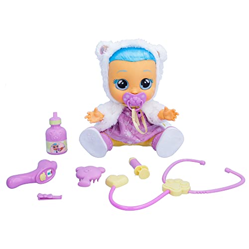 Cry Babies Dressy Kristal ist krank, interaktive Puppe, die wirklich weint, mit echten Haaren und Kleidung zum Anziehen, Spielzeug Geschenk zum Spielen des Doktors mit dem Doctor Kit Cry Babies Dressy Kristal ist krank, interaktive Puppe, die wirklich weint, mit echten Haaren und Kleidung zum Anziehen, Spielzeug Geschenk zum Spielen des Doktors mit dem Doctor Kit von Cry Babies