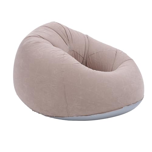 Cryfokt Aufblasbare Lounge -Stuhl, Weiche Rückenstütze Stütze Aufblasbare Sofa Couch Leicht Grau Ergonomisch für das Wohnzimmer Cryfokt Aufblasbare Lounge -Stuhl, Weiche Rückenstütze Stütze Aufblasbare Sofa Couch Leicht Grau Ergonomisch für das Wohnzimmer von Cryfokt