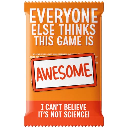 Everyone Else Thinks This Game is Awesome! I Can't Believe It's Not Science Expansion | from Pan-Universal Galactic Worldwide & Cryptozoic | 100 Extra Space Facts | Trivia Game for 2-8 Players 14+ von Cryptozoic Entertainment