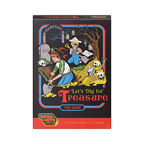 Unbekannt CZE28869 Let's Dig for Treasure Steven Rhodes Card Game 2, Multicoloured von Cryptozoic Entertainment