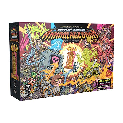 Cryptozoic - Epic Spell Wars of The Battle Wizards Annihilageddon (1) - Deck-Building Game - Explosives Zaubersprüche-Kartenspiel - DBG - Ab 17 Jahren - Für 2 bis 5 Spieler - Englisch von Cryptozoic Entertainment