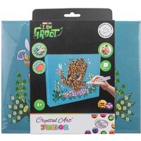 Craft Buddy CAJK-31MCU007 - Crystal Art Junior, Marvel Groot, Canvas Kit, Bastelset mit Keilrahmen, Diamond Painting Craft Buddy CAJK-31MCU007 - Crystal Art Junior, Marvel Groot, Canvas Kit, Bastelset mit Keilrahmen, Diamond Painting von Crystal Art