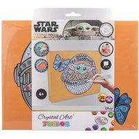 Craft Buddy CAJK-31SWS006 - Crystal Art Junior, Star Wars Grogu, Canvas Kit, Bastelset mit Keilrahmen, Diamond Painting Craft Buddy CAJK-31SWS006 - Crystal Art Junior, Star Wars Grogu, Canvas Kit, Bastelset mit Keilrahmen, Diamond Painting von Crystal Art