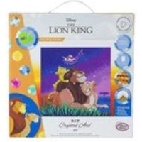 Craft Buddy CAK-DNY701M - Crystal Art, Lion King Family, Kit, Bild, 30 x 30 cm cm von Crystal Art