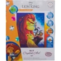 Craft Buddy CAK-DNY704L - Crystal Art, The Lion King Medley, Kit, Bild, 40 x 50 cm cm von Crystal Art