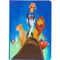 Craft Buddy CANJ-DNY600 - Crystal Art, Pride Rock, Notebook, 26x 18 cm von Crystal Art