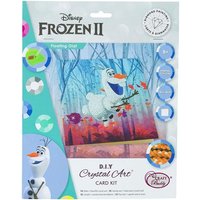 Craft Buddy CCK-DNY801 - Crystal Art, Floating Olaf, 18x18cm, Multi von Crystal Art