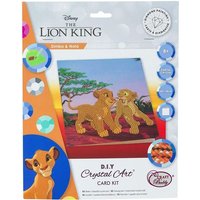 Craft Buddy CCK-DNY802 - Crystal Art, Simba und Nala, 18x18cm, Multi Craft Buddy CCK-DNY802 - Crystal Art, Simba und Nala, 18x18cm, Multi von Crystal Art