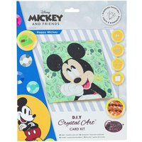 Craft Buddy CCK-DNY805 - Crystal Art, Happy Mickey Kristallkarten-Kits 18x18cm Craft Buddy CCK-DNY805 - Crystal Art, Happy Mickey Kristallkarten-Kits 18x18cm von Crystal Art