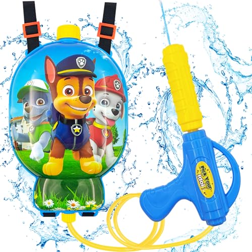 Kinder-Wasserpistole, große Kinder-Wasserpistole, Kinder-Wassersprühgerät, geeignet für Outdoor-Aktivitäten, Spiele und Partys, Strand-Garten-Pool (Blau-B) von Crzyplea