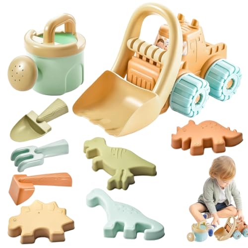 10 PCs/Set Beach Toys BPA-freies farbenfrohes Kleinkind-Strandspielzeug mit Mesh-Tasche gehören Schaufel, Bulldozer, Tierdinosaurier und Wässerung für Kinder und Kleinkinder Spielzeugspielzeug 10 PCs/Set Beach Toys BPA-freies farbenfrohes Kleinkind-Strandspielzeug mit Mesh-Tasche gehören Schaufel, Bulldozer, Tierdinosaurier und Wässerung für Kinder und Kleinkinder Spielzeugspielzeug von Csafyrt