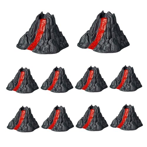 10pcs Volcano Toy Toy Creative Fun & Educational Vulcano Science Kit DIY Demonstration Requisiten für Schulhäuser von Csafyrt
