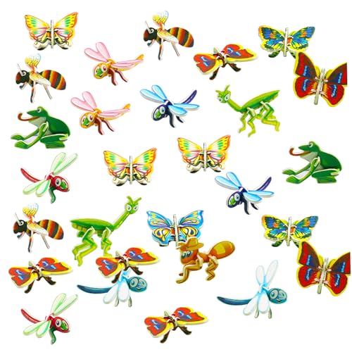 3D-Rätsel für Kinder 50pcs Tier thematisch pädagogisch niedliche Cartoon 3D Jigsaw Puzzle Lebendige DIY Praxis-On-Entwicklungskindspielzeuggeburtstag Geschenke, Thema 1 3D-Rätsel für Kinder 50pcs Tier thematisch pädagogisch niedliche Cartoon 3D Jigsaw Puzzle Lebendige DIY Praxis-On-Entwicklungskindspielzeuggeburtstag Geschenke, Thema 1 von Csafyrt